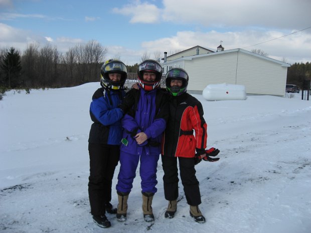 Snowmobiling